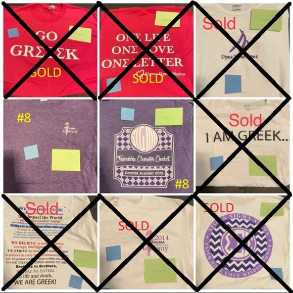 Pick 3! ΣΣΣ - Sigma Sigma Sigma - Tri Sigma shirts - Picture 3 of 6